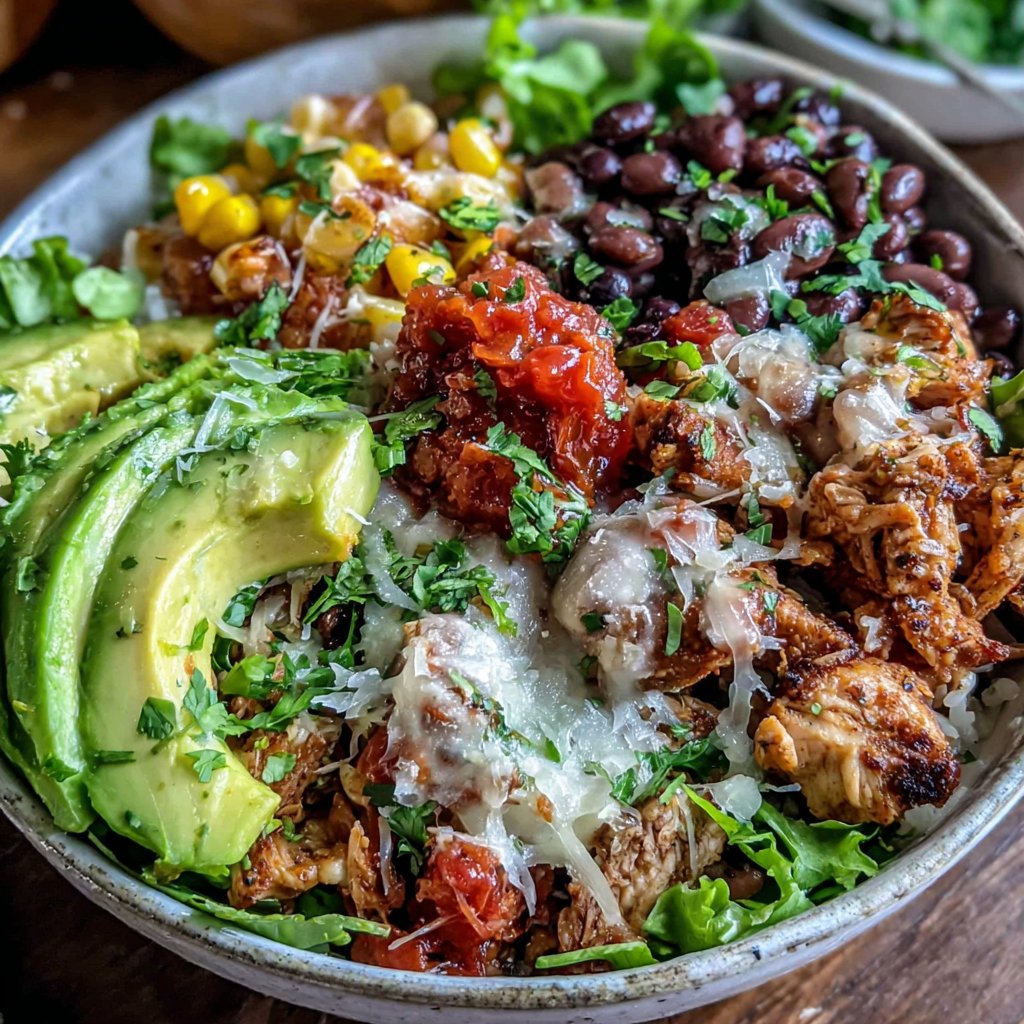 High Protein Turkey Burrito Bowl