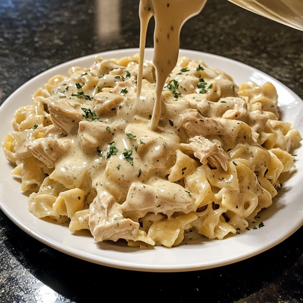 Creamy Chicken Pot Pie Pasta