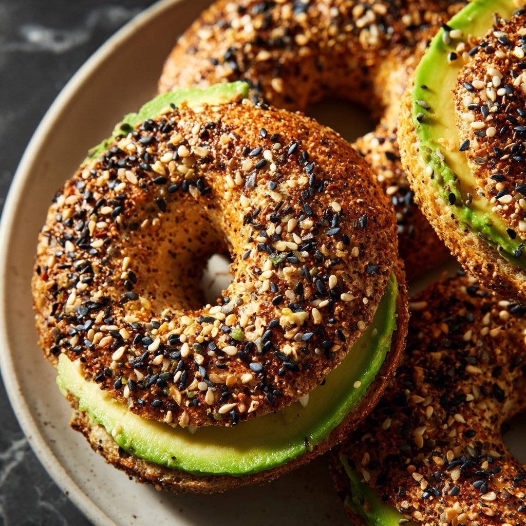 Protein Bagels With Psyllium Husk