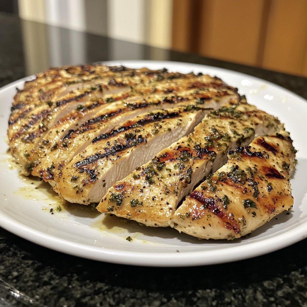 Chicken Breast with Cauliflower Rice