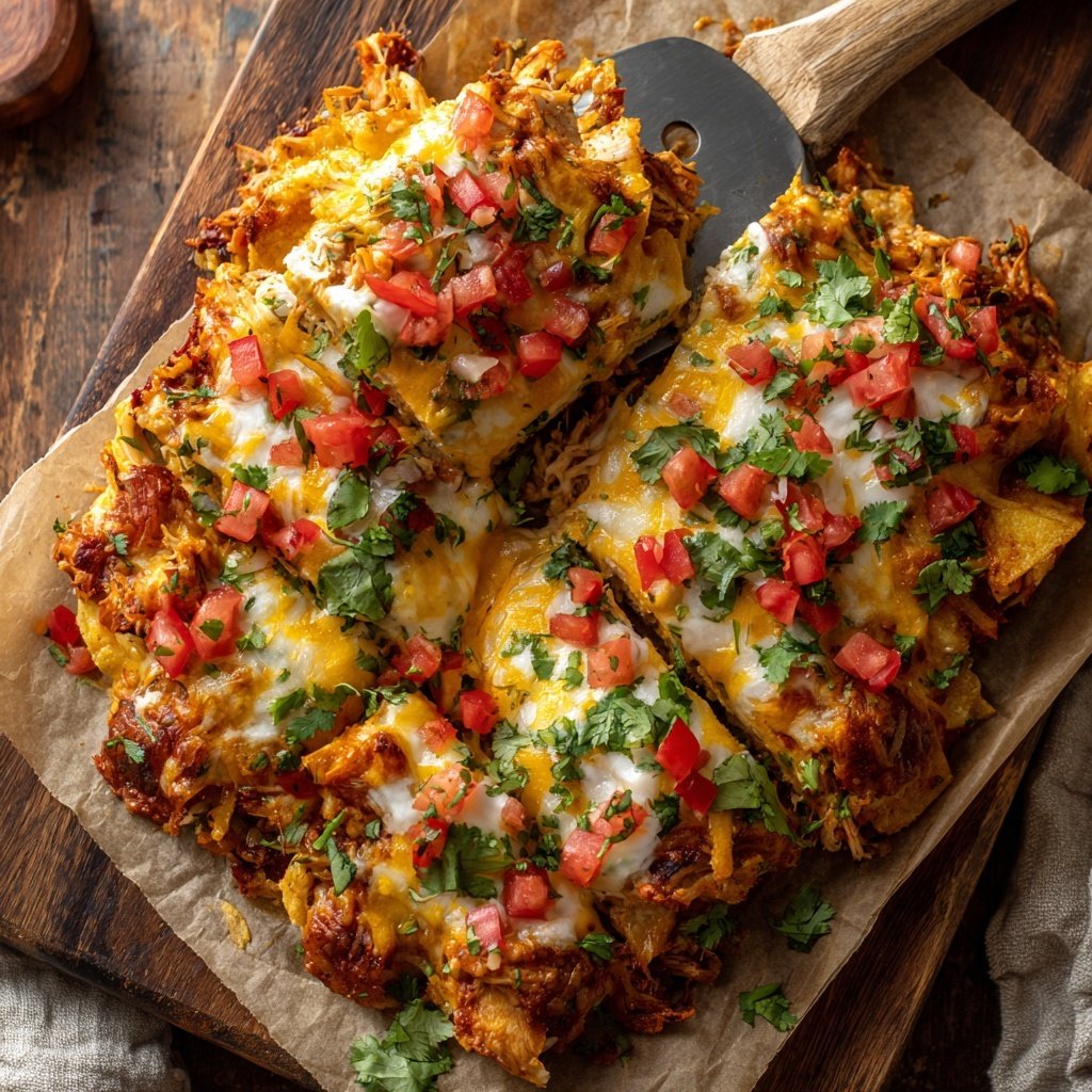 Rotisserie Chicken Taco Casserole