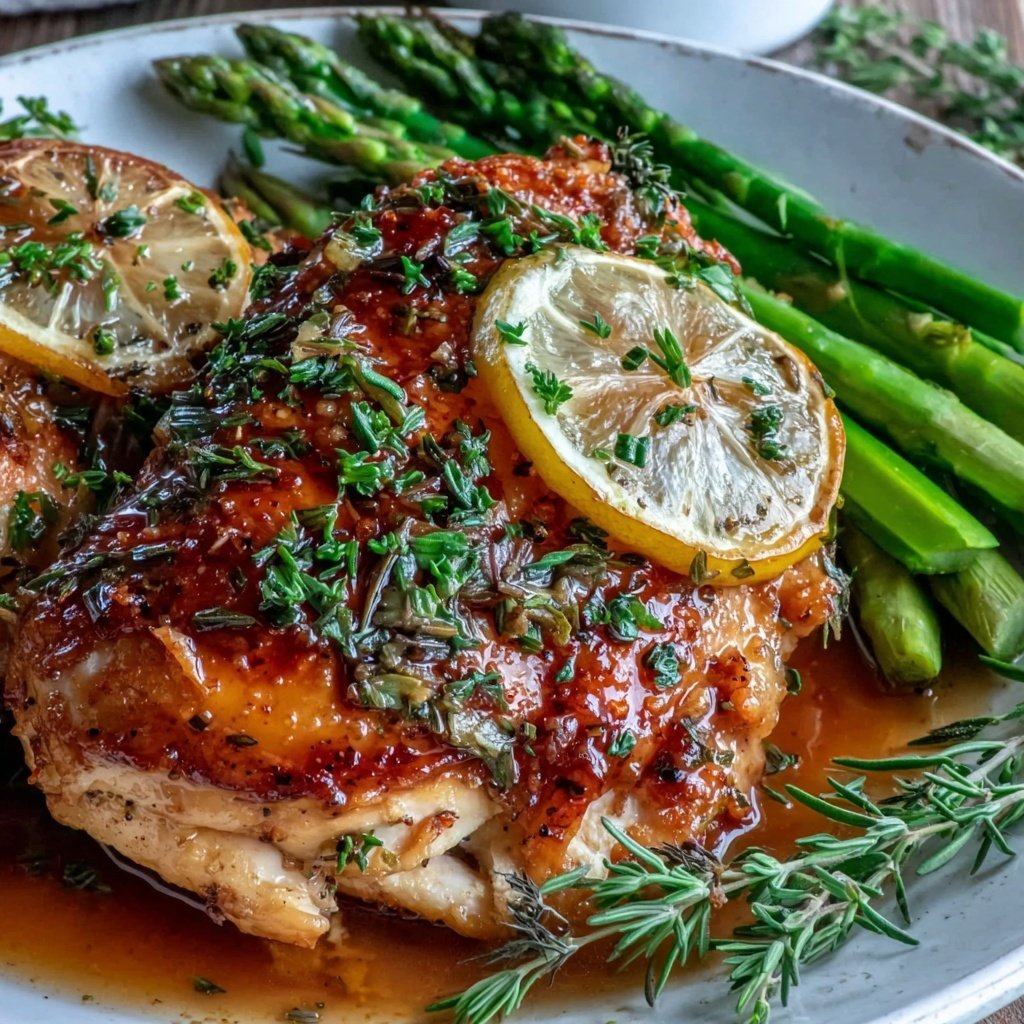 Spring Lemon Chicken Dinner