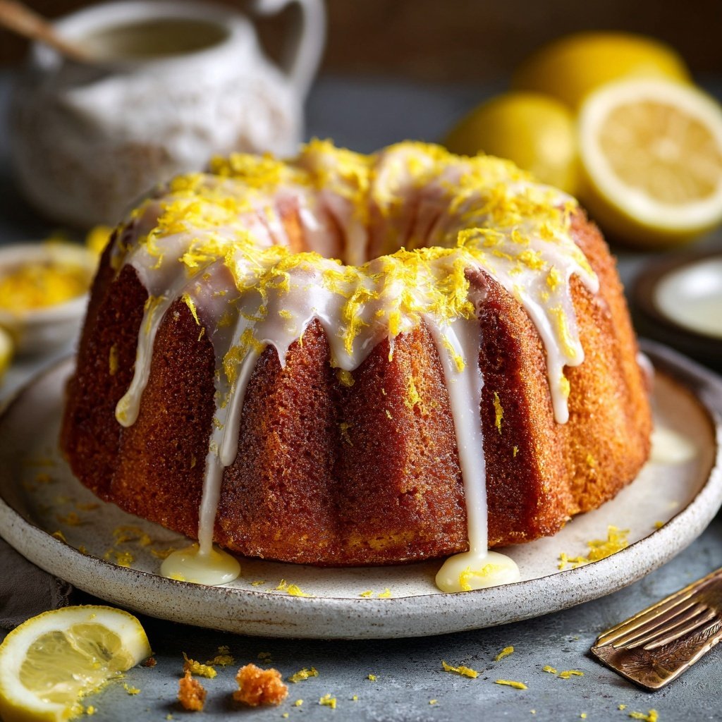 Spring Lemon Pound Cake