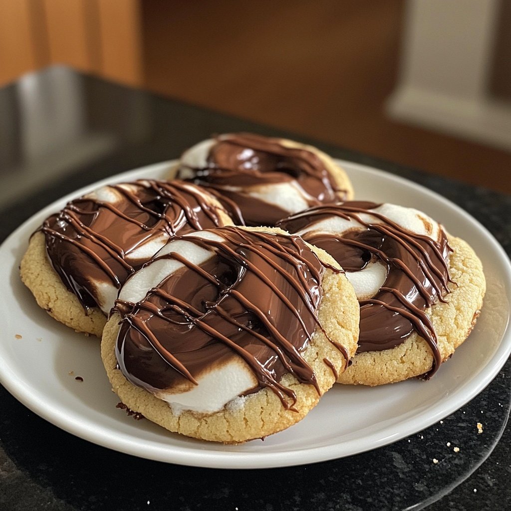 Chocolate Marshmallow Swirl Cookies Recipe for a Sweet Treat