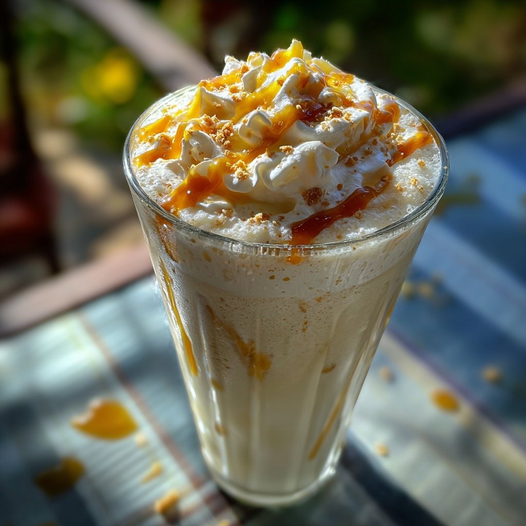 Vanilla Ice Cream Frappuccino