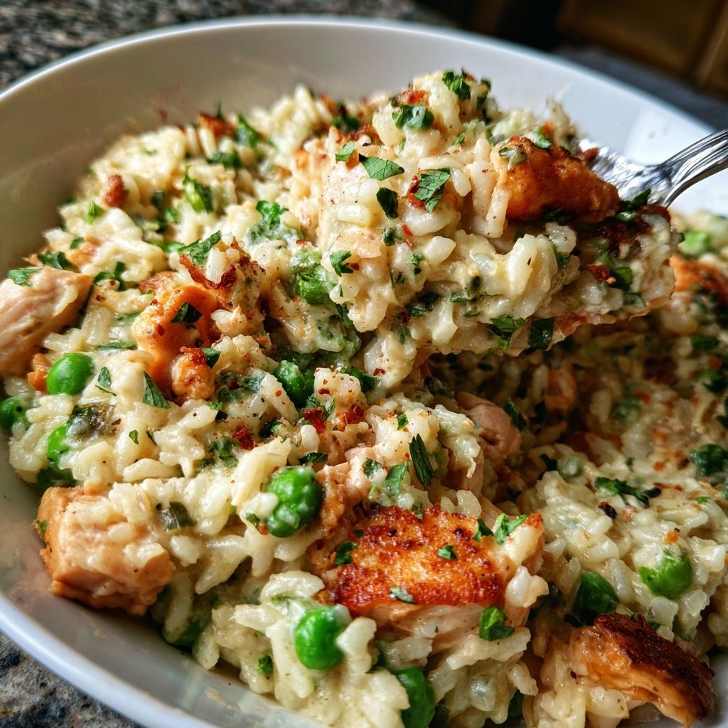 Creamy One Pot Chicken And Rice